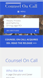 Mobile Screenshot of counseloncall.com